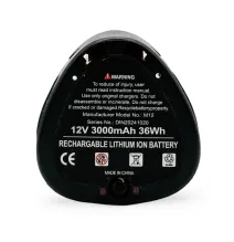 Kompatibler Akku 12V 3,0Ah mit Milwaukee M12 | Akubee.de
