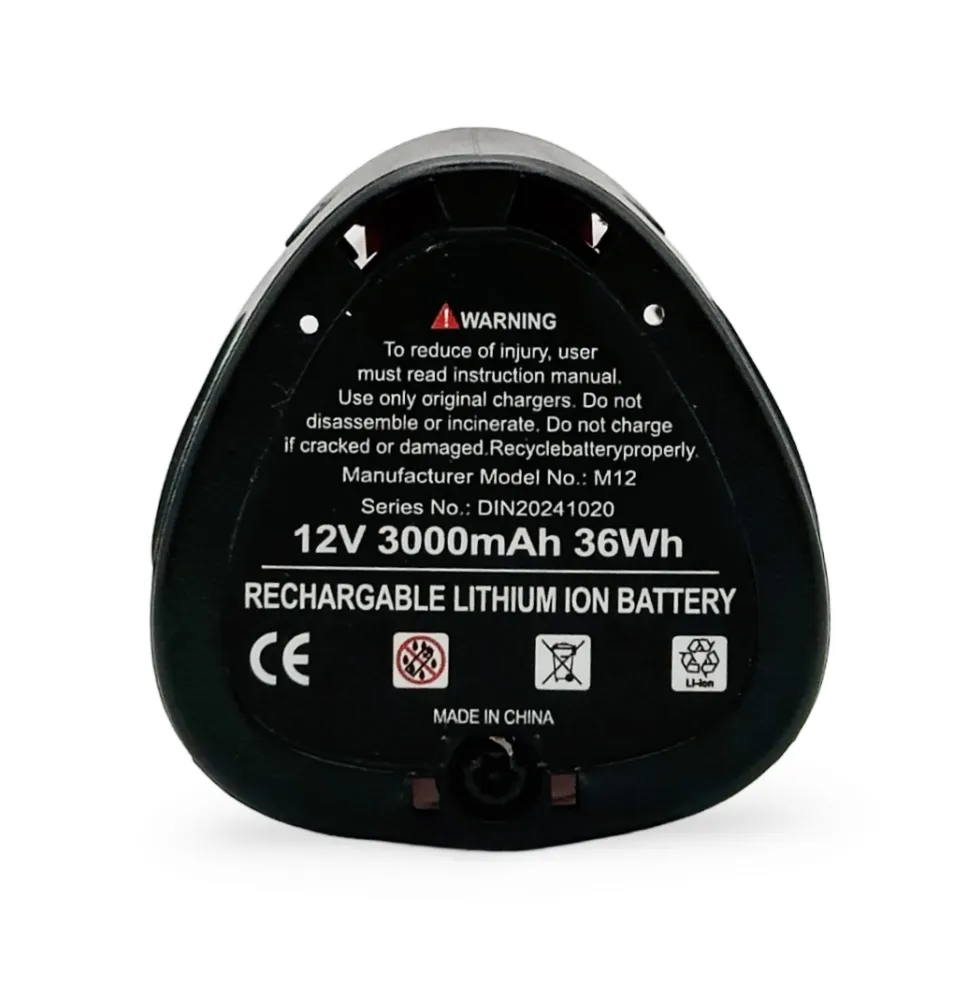 Kompatibler Akku 12V 3,0Ah mit Milwaukee M12 | Akubee.de