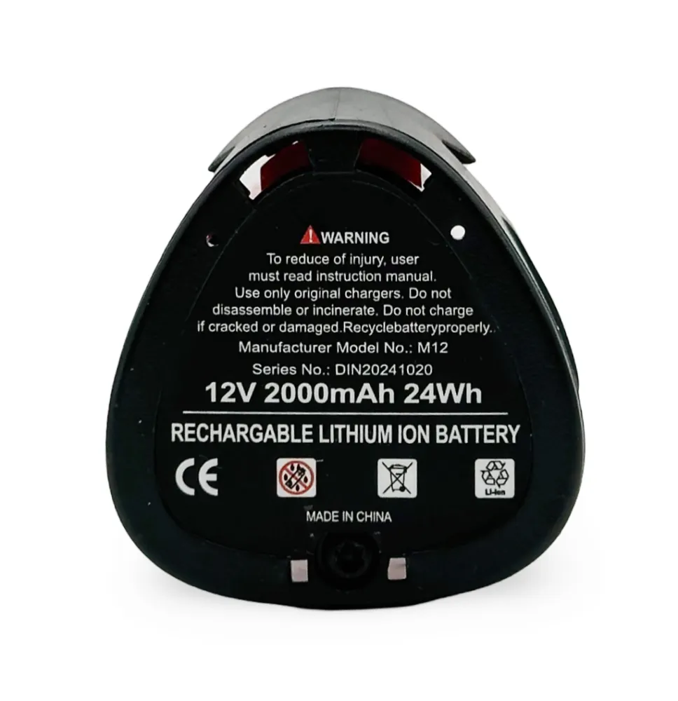 Kompatibler Akku 12V 2,0Ah mit Milwaukee M12 | Akubee.de