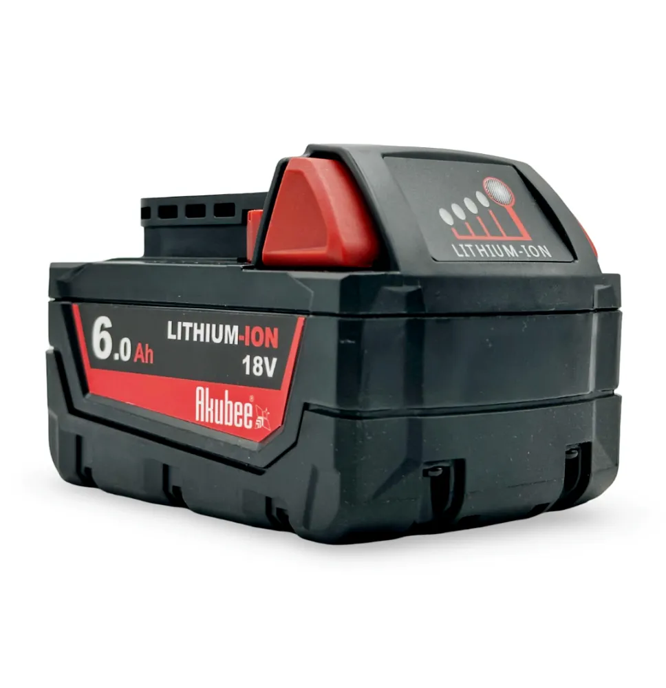 Kompatibler Akku 18V 6,0Ah mit Milwaukee M18 | Akubee.de