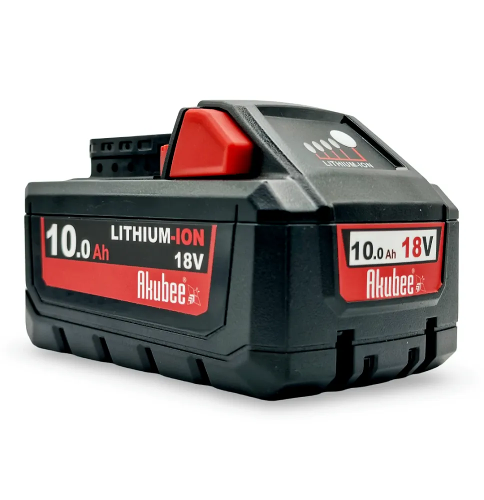 Kompatibler Akku 18V 10,0Ah mit Milwaukee M18 | Akubee.de