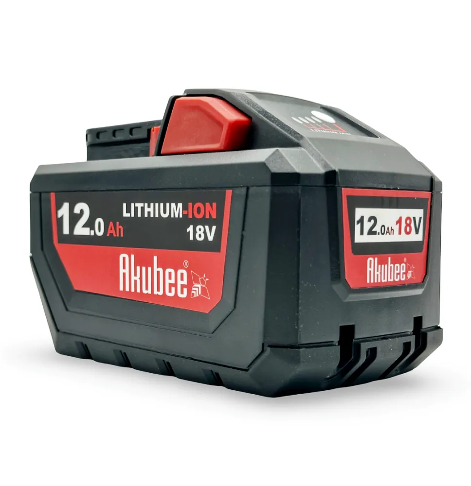 Kompatibler Akku 18V 12,0Ah mit Milwaukee M18 | Akubee.de