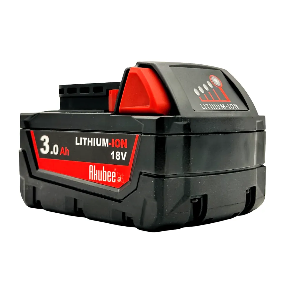 Kompatibler Akku 18V 3,0Ah mit Milwaukee M18 | Akubee.de