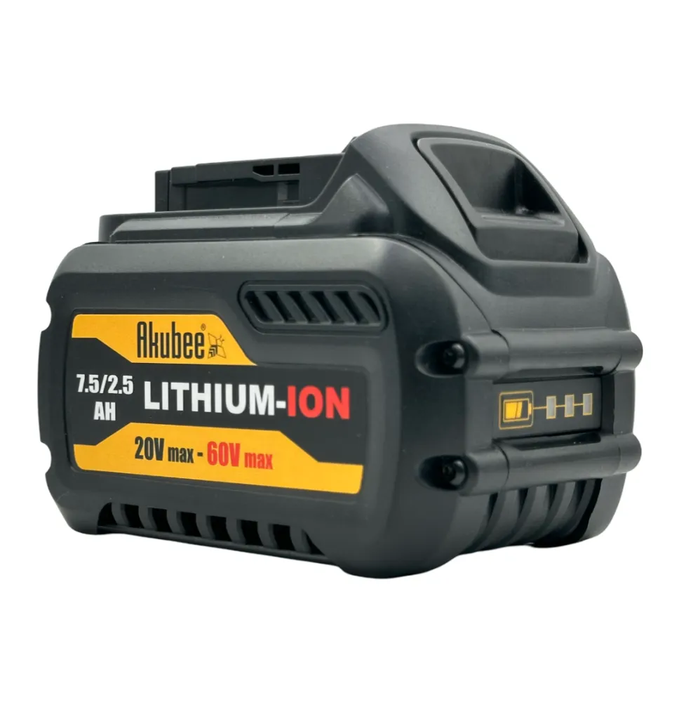 20V /60V 7,5Ah/2,5Ah Akku kompatibel mit DeWalt Flexvolt | Akubee.de