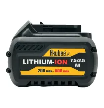 20V /60V 7,5Ah/2,5Ah Akku kompatibel mit DeWalt Flexvolt | Akubee.de