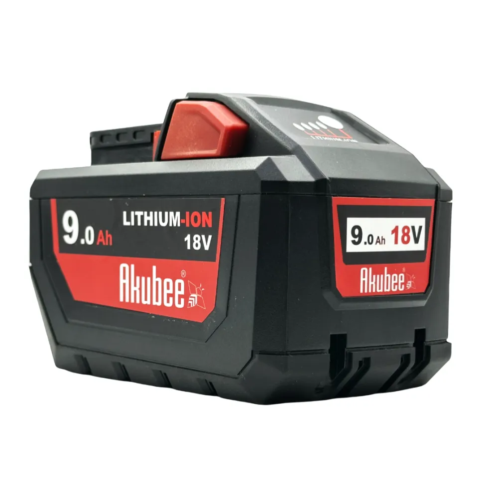 Kompatibler Akku 18V 9,0Ah mit Milwaukee M18 | Akubee.de